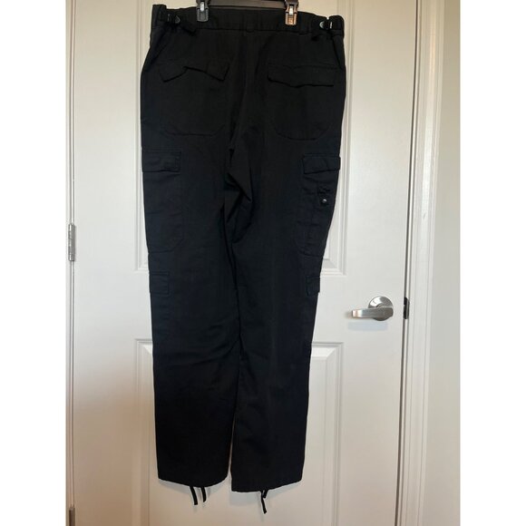 Vtg Official EMT Trouser Cargo Pants XL Long Tactical WorkWear Uniform Adj Waist - Picture 2 of 7